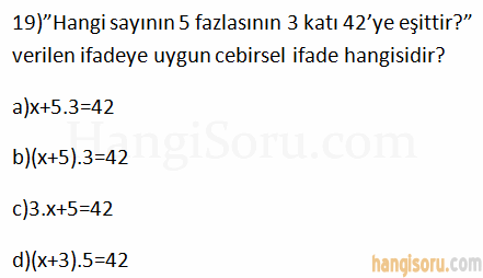 Soru 19