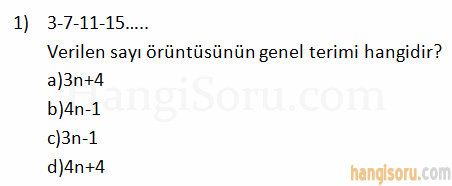 Soru 1