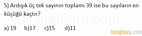 Soru 5