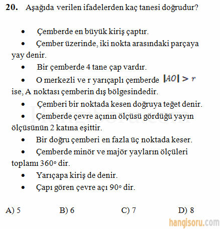 Soru 20