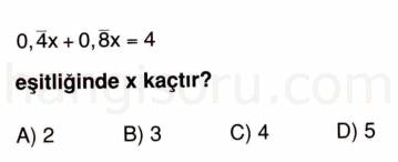 Soru 4