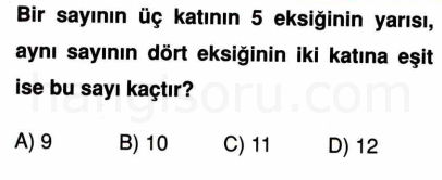 Soru 1