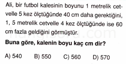 Soru 1