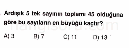 Soru 3