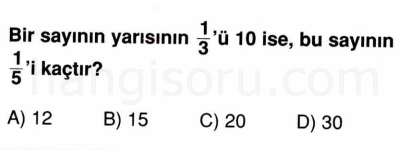 Soru 7