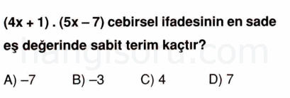 Soru 3