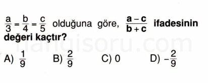 Soru 1