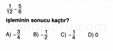 Soru 1