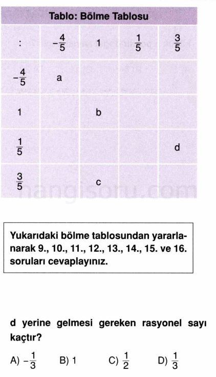 Soru 1