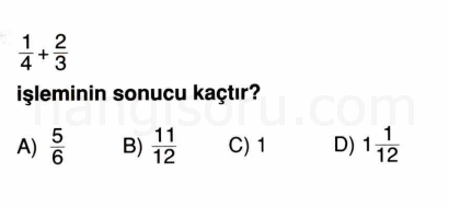 Soru 1