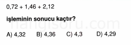 Soru 5