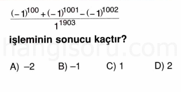 Soru 1