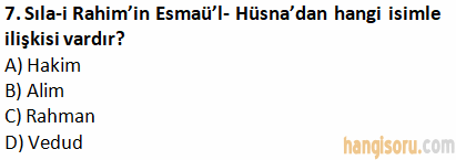 Soru 7