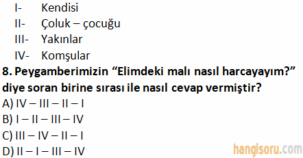 Soru 8