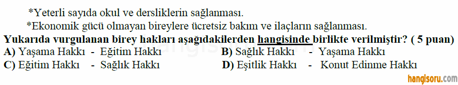Soru 1