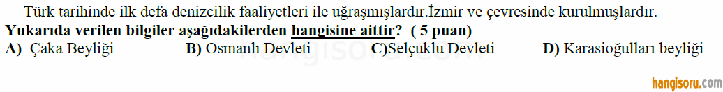 Soru 7