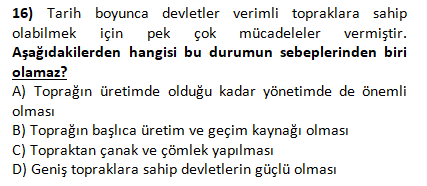 Soru 16