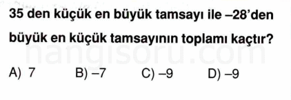 Soru 1