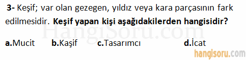 Soru 3