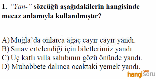 Soru 1