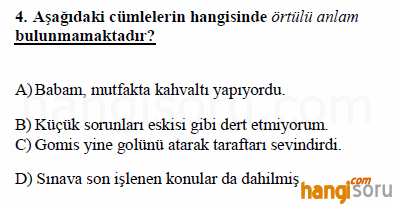 Soru 4