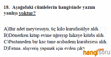 Soru 18