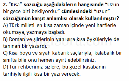 Soru 2