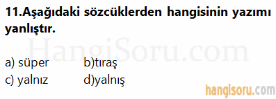 Soru 11