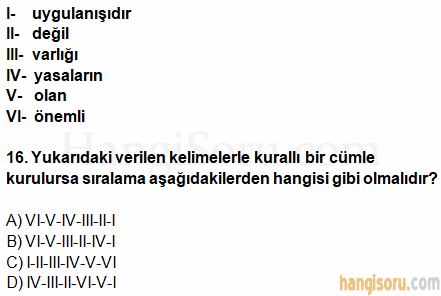 Soru 16