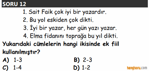 Soru 12