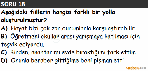 Soru 18