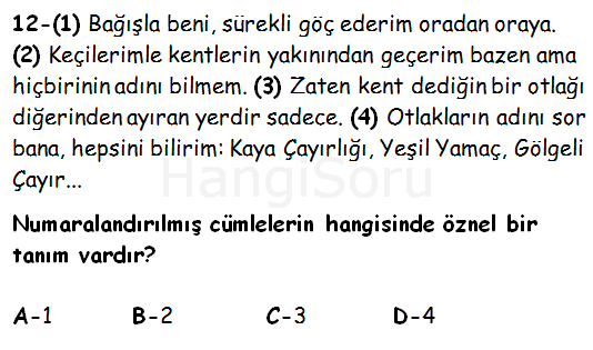 Soru 12