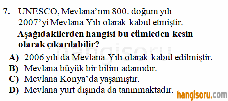 Soru 7