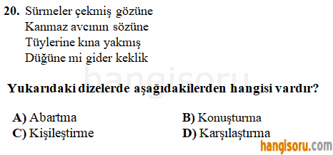 Soru 20