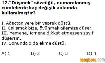 Soru 12