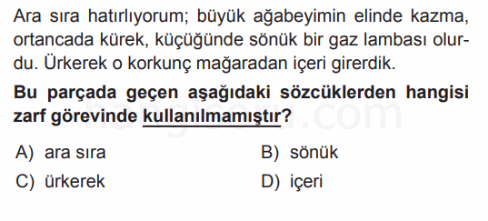 Soru 1