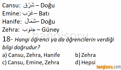 Soru 18