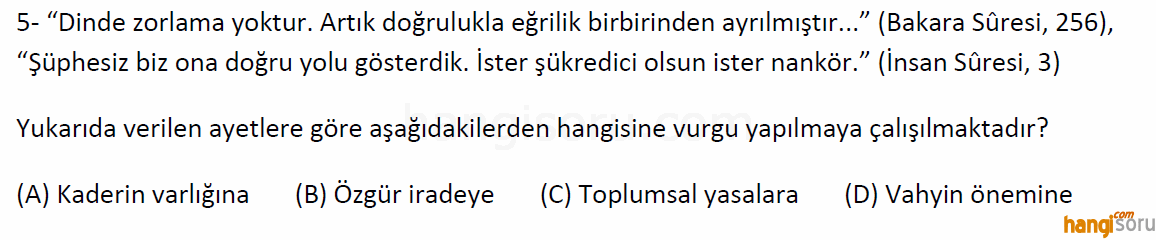 Soru 5