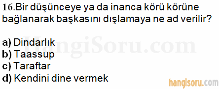 Soru 16