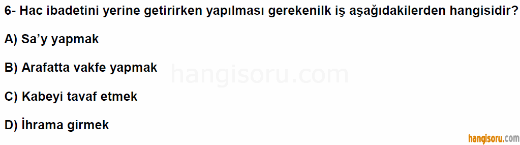 Soru 6
