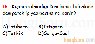Soru 16
