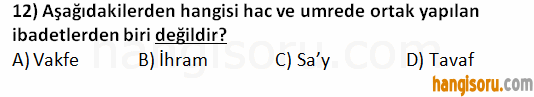 Soru 12