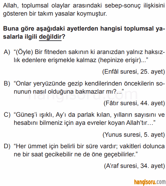 Soru 1