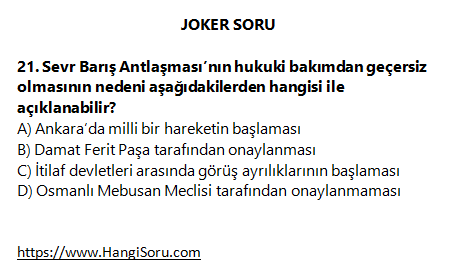 Soru 21