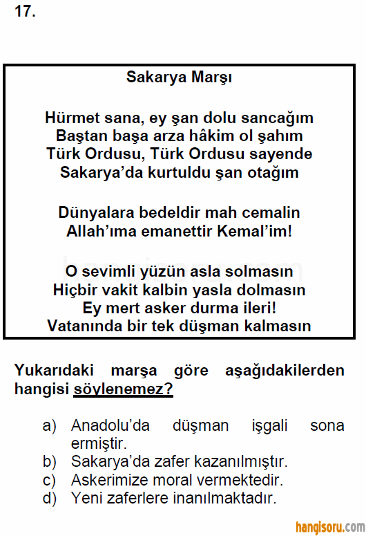 Soru 17