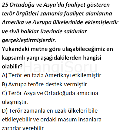 Soru 25