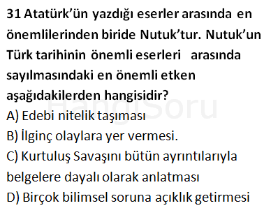 Soru 31