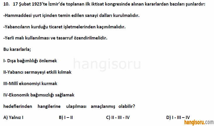Soru 10
