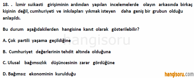 Soru 18