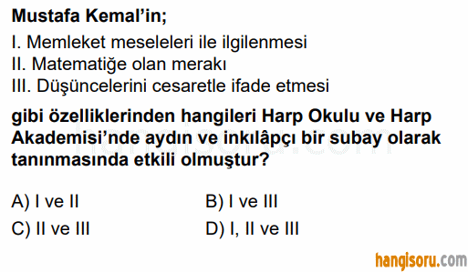 Soru 1